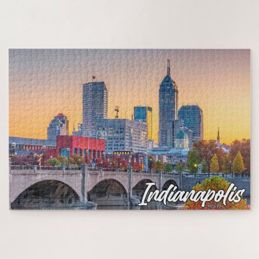 Indianapolis, Indiana, VS Legpuzzel (Horizontaal)