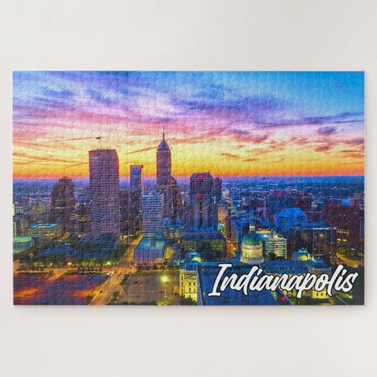 Indianapolis, Indiana, VS Legpuzzel (Horizontaal)