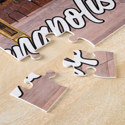 Indianapolis, Indiana, VS Legpuzzel (Zijkant)