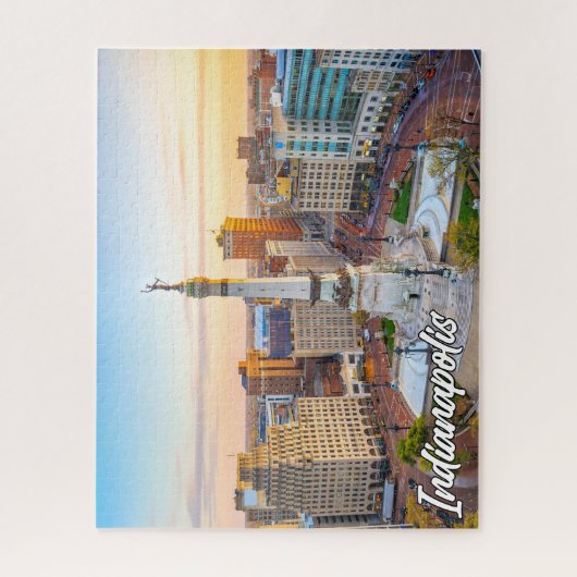 Indianapolis, Indiana, VS Legpuzzel (Verticaal)
