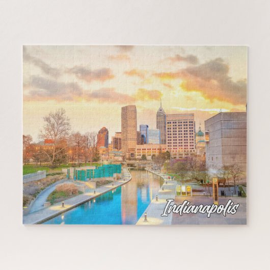 Indianapolis, Indiana, VS Legpuzzel (Horizontaal)