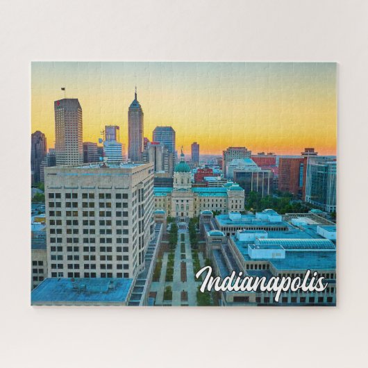 Indianapolis, Indiana, VS Legpuzzel (Horizontaal)