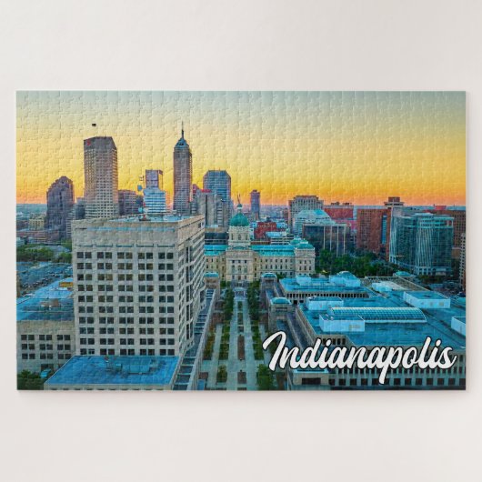 Indianapolis, Indiana, VS Legpuzzel (Horizontaal)