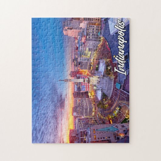Indianapolis, Indiana, VS Legpuzzel (Verticaal)