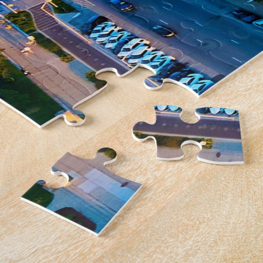 Indianapolis, Indiana, VS Legpuzzel (Zijkant)