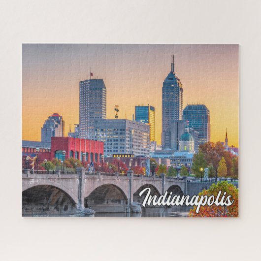 Indianapolis, Indiana, VS Legpuzzel (Horizontaal)