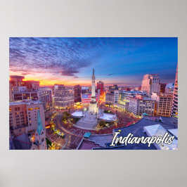 Indianapolis, Indiana, VS Poster
