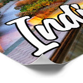 Indianapolis, Indiana, VS Poster (Hoek)