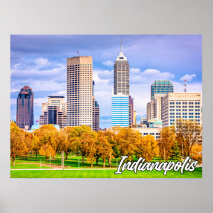 Indianapolis, Indiana, VS Poster