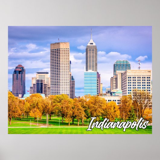 Indianapolis, Indiana, VS Poster (Voorkant)