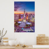 Indianapolis, Indiana, VS Poster (Keuken)