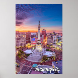 Indianapolis, Indiana, VS Poster