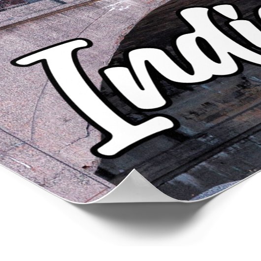 Indianapolis, Indiana, VS Poster (Hoek)