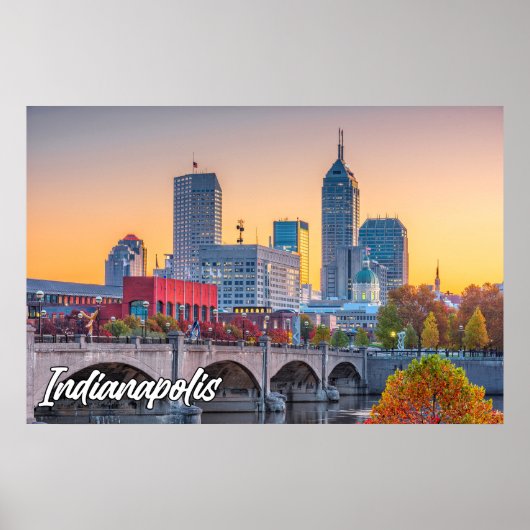 Indianapolis, Indiana, VS Poster (Voorkant)