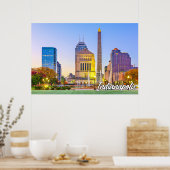 Indianapolis, Indiana, VS Poster (Keuken)