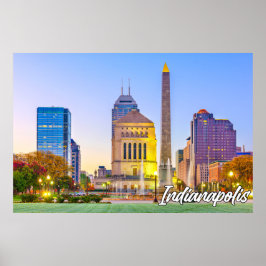Indianapolis, Indiana, VS Poster