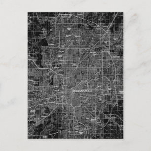 Indianapolis-kaart Briefkaart