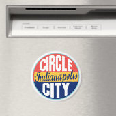 Indianapolis  Label Magneet (Insitu (Vaatwasser))