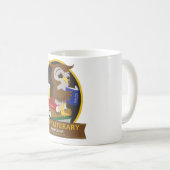 Indianapolis Literaire Pub kruipt - Koffie Mok! Koffiemok (Voorkant rechts)