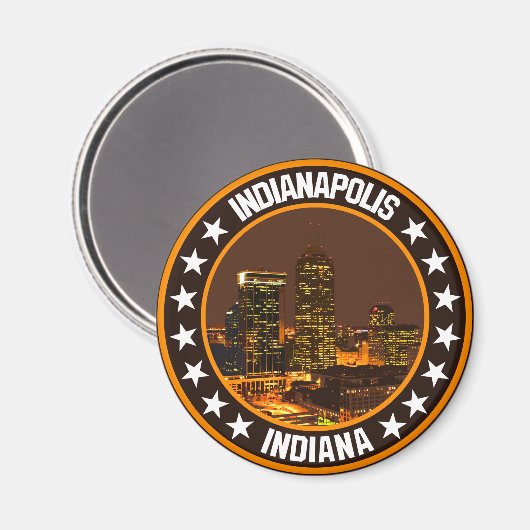 Indianapolis Magneet (Voorkant / Achterkant)