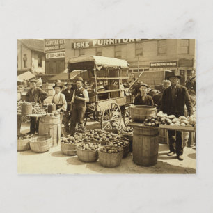 Indianapolis-markt Briefkaart