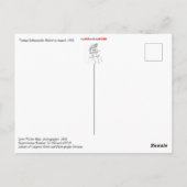 Indianapolis-markt Briefkaart (Achterkant)