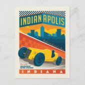 Indianapolis-motor Briefkaart (Voorkant)