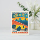 Indianapolis-motor Briefkaart (Staand voorkant)