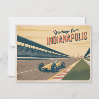 Indianapolis motor speedway briefkaart