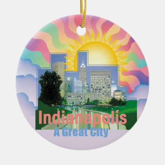 INDIANAPOLIS Ornament (Voorkant)