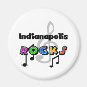 Indianapolis Rocks Magneet (Voorkant)