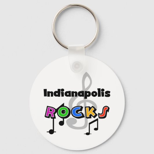 Indianapolis Rocks Sleutelhanger (Voorkant)