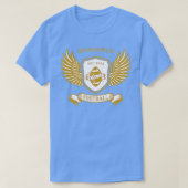 Indianapolis Shield en vleugelstijl T-shirt (Design voorkant)