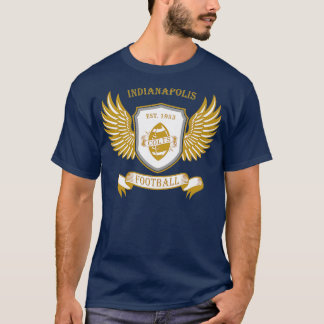 Indianapolis Shield en vleugelstijl T-shirt