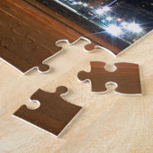 Indianapolis Skyline bij nacht Legpuzzel (Zijkant)