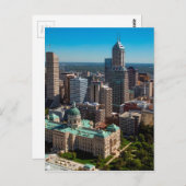 Indianapolis Skyline Briefkaart (Voorkant / Achterkant)