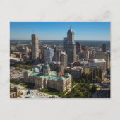 Indianapolis Skyline Briefkaart (Voorkant)