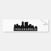 Indianapolis Skyline Bumpersticker (Voorkant)