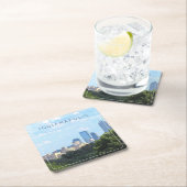 Indianapolis Skyline Kartonnen Onderzetters (Insitu)