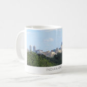 Indianapolis Skyline Koffiemok (Voorkant links)