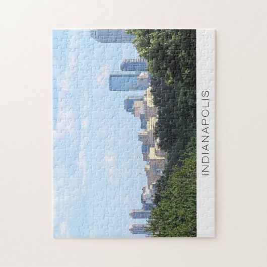 Indianapolis Skyline Legpuzzel (Verticaal)