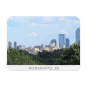Indianapolis Skyline Magneet (Horizontaal)