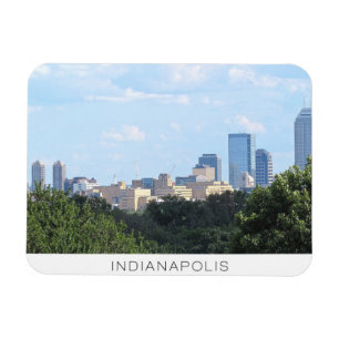 Indianapolis Skyline Magneet