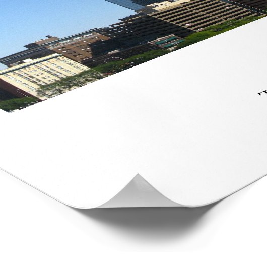 Indianapolis Skyline Poster (Hoek)