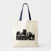 Indianapolis Skyline Tote Bag (Voorkant)