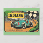 Indianapolis Speedway, Indiana - Briefkaart (Voorkant)