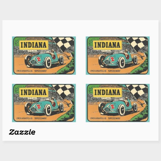 Indianapolis Speedway Stickers (Vel)