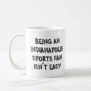 Indianapolis sportfan, zijnde koffiemok