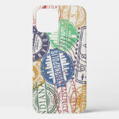 Indianapolis stempels: Reiszegelset. Case-Mate iPhone Case (Achterkant)