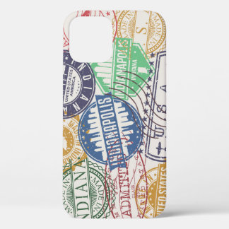 Indianapolis stempels: Reiszegelset. Case-Mate iPhone Case